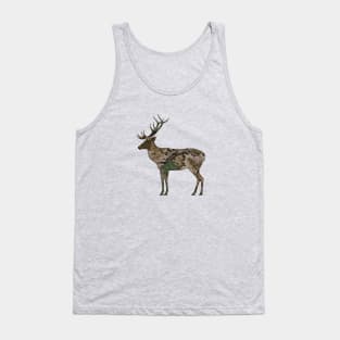 Camo Deer - 6 Tank Top